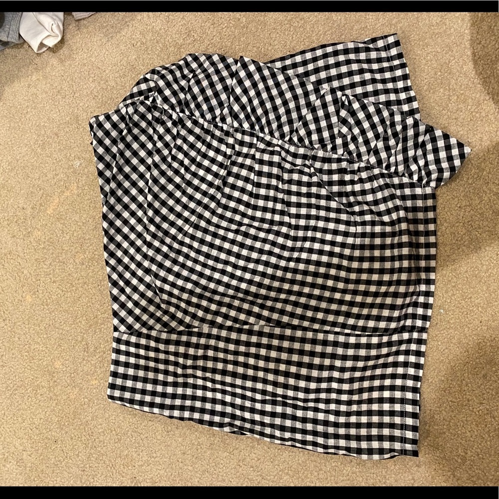 LULU PLAID SKIRT